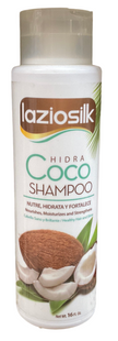 LAZIOSILK SHAMPOO NOURISHES, MOISTURIZES AND STRENGTHENS 16oz