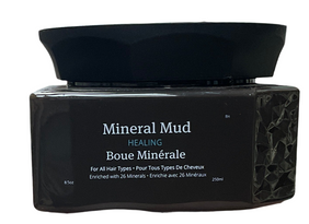 SAPHIRA MINERAL MUD HEALING FOR ALL HAIR TYPES 8.5oz