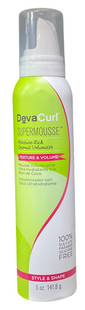 DEVA CURL SUPERMOUSSE MOISTURE RICH COCONUT VOLUMIZER 5oz