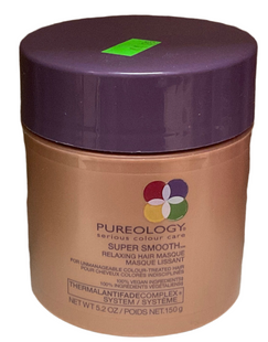 PUREOLOGY SUPER SMOOTH RELAXING HAIR MASQUE 5.2oz