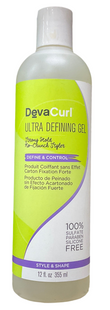 DEVA CURL ULTRA DEFINING GEL STRONG HOLD 12oz