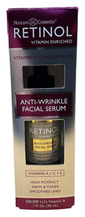 RETINOL VITAMIN ENRICHED ANTI-WRINKLE FACIAL SERUM 1oz