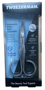 TWEEZERMAN STAINLESS STEEL NAIL SCISSORS