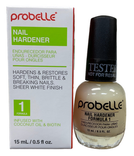 PROBELLE NAIL HARDENER INFUSED WITH COCONUT OIL & BIOTIN 0.5oz