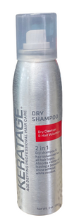 KERATAGE DRY SHAMPOO DRY CLEANSER & HAIR VOLUMIZER 3oz