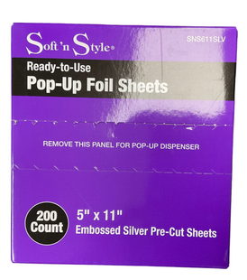 SOFT’N STYLE READY TO USE POP UP FOIL SHEETS 200 COUNT