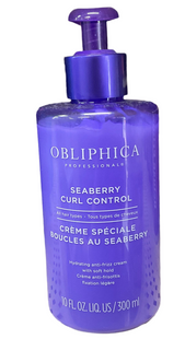 OBLIPHICA SEABERRY CURL CONTROL HYDRATING ANTI-FRIZZ CREAM 10oz