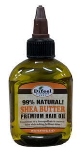 DIFEEL 99%NATURAL SHEA BUTTER PREMIUM HAIR OIL 2.5oz