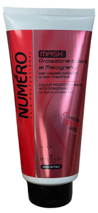 BRELIL NUMÉRO COLOR PROTECTION MASK WITH POMEGRANATE 10.1oz