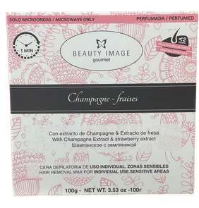 BEAUTY IMAGE CHAMPAGNE - FRAÍSES HAIR REMOVAL WAX 3.53oz