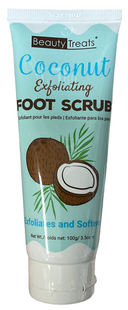 BEAUTY TREATS COCONUT EXFOLIATING FOOT SCRUB 3.5oz