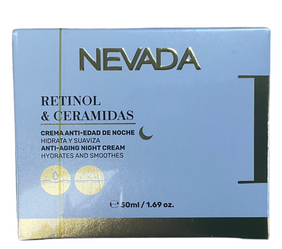 NEVADA RETINOL & CERAMIDAS ANTI-AGING NIGHT CREAM 1.69oz