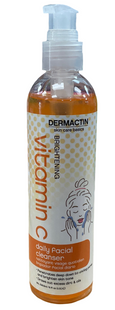 DERMACTIN BRIGHTENING VITAMIN C DAILY FACIAL CLEANSER 8oz