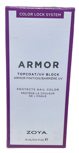 ZOYA ARMOR TOP COAT/UV BLOCK 0.5oz