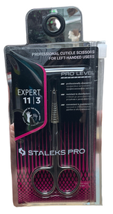STALEKS PRO CUTICLE SCISSORS FOR LEFT-HANDED USERS