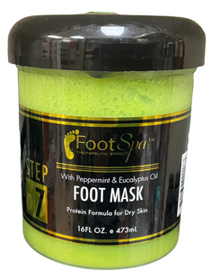 FOOT SPA WITH PEPPERMINT & EUCALYPTUS OIL 16oz