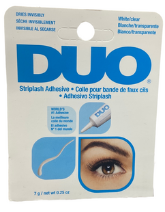 DUO WHITE CLEAR DRIES INVISIBLY 0.25oz
