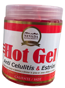 NEVADA HOT GEL ANTI CELULITIS & ESTRÍAS 17.2oz
