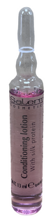 SALERM COSMETICS CONDITIONING LOTION WITH SILK PROTEIN 4phials of 0.44