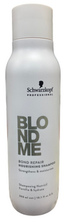 SCHWARZKOPF BLONDME BOND REPAIR NOURISHING SHAMPOO 10.1oz