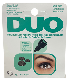 DUO DARK TONE BLENDS WITH BLACK OR BROWN LASHES 0.25oz